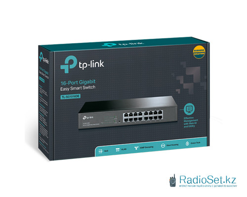 Коммутатор TP-Link TL-SG1016DE